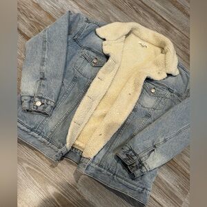 Sherpa Jean Jacket